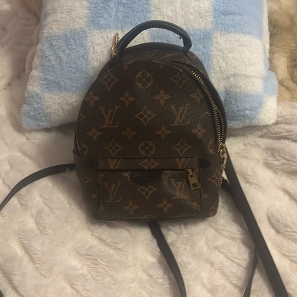Handbags - Brown mini backpack purse